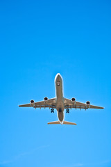 aircraft in landing approach