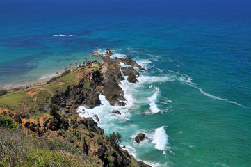 Ocean view at Byron Bay, Australia