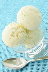 delicious vanilla ice cream