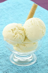 delicious vanilla ice cream © rafer76