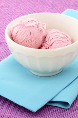 delicious mixed berries ice cream