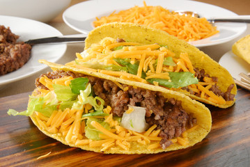 Tacos close up