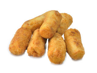 Croquetas de jamón.