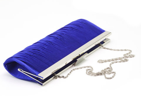 Dark blue female clatch  bag