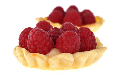 tartes aux framboises
