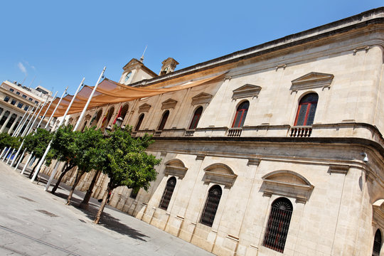 Rathaus von Sevilla, Spanien