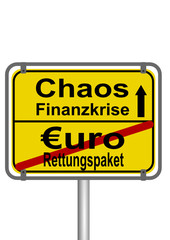 Finanzkrise vs. Rettungspaket