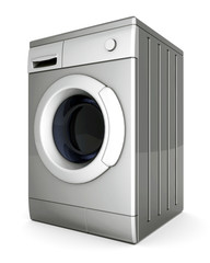 picture of washing machine on a white background