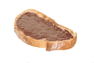 tartine au chocolat