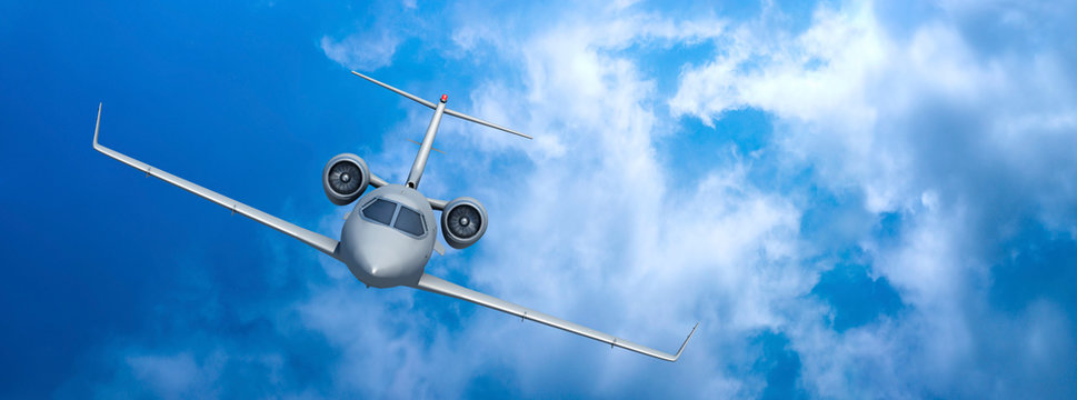 privatjet im Himmel 2