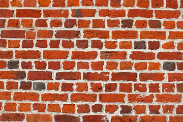 Brick wall red texture