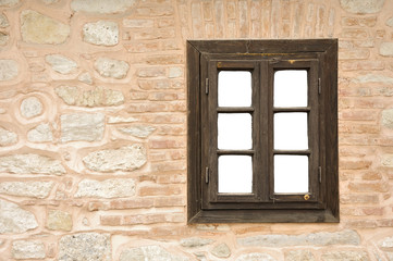 Wall and window