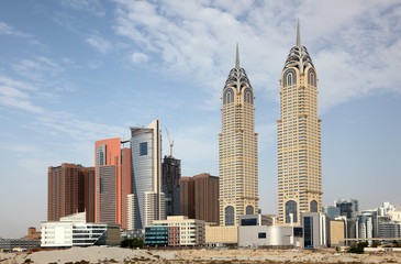 Fototapeta premium Dubai Media City, United Arab Emirates