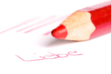 Buntstift - Liebe