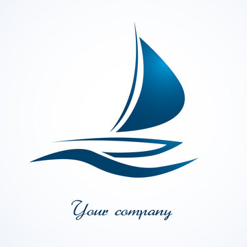 logo voilier, logo bateau