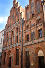Fototapeta na wymiar Mikołaj Kopernik-Haus w Toruń, Polska