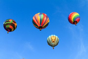hot air balloons