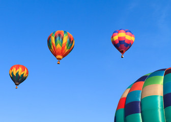 Obraz premium hot air balloons