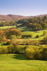 Countryside in Lake District, England