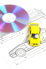 Car blueprint