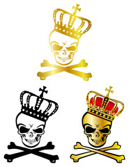 Crown skull