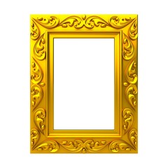 decorative gold frame