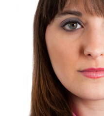 Obraz premium Thoughtful businesswoman