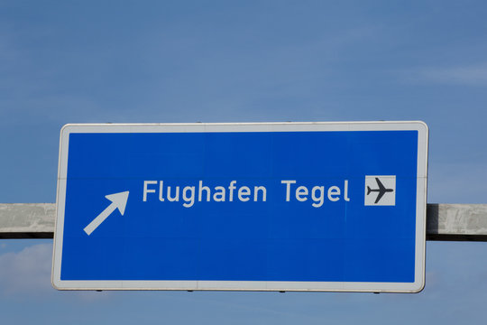 Hinweis Schild