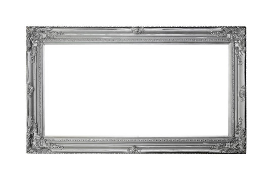 Silver panoramic frame