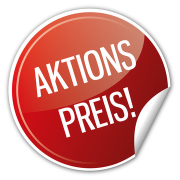Button Aktion - Aktionspreis Aktions Preis