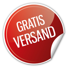 Button Aktion - Gratis Versand Porto Lieferservice