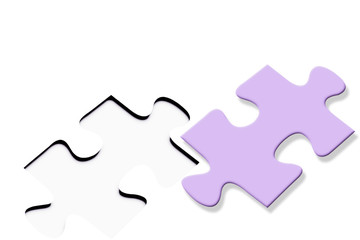 Obraz premium Colorful jigsaw puzzle