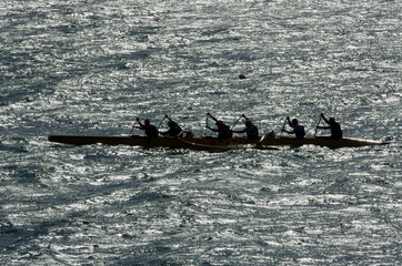 Pirogue hawaïenne
