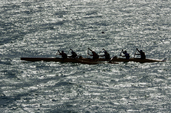 Pirogue hawa&iuml;enne