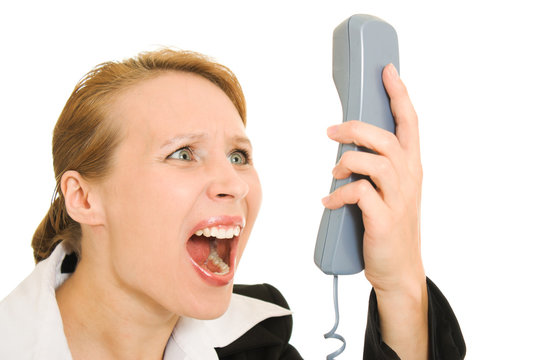 Crazy business vumen on a white background