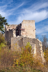 Fototapeta na wymiar Ruiny Lobdeburg