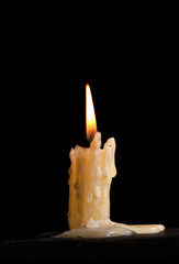 Burning candle