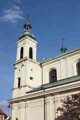 Fototapeta na wymiar Warszawa, Kościół pod wezwaniem Ducha Świętego