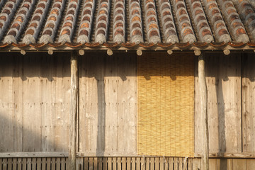 竹富島の伝統的な家