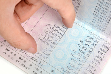 Obraz premium Passbook
