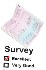 Naklejka premium Survey