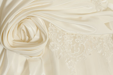 piece wedding dress
