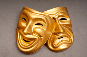 Masks with the theatre concept