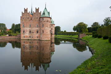 Obraz premium Egeskov castle Funen Denmark