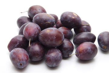 Frische Pflaumen