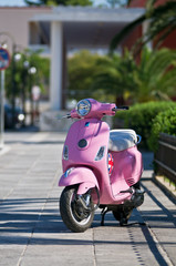 Pink Scooter
