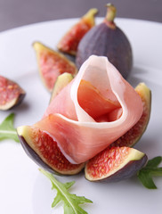 figue et jambon cru