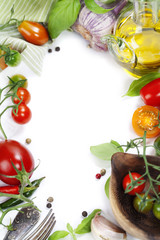 fresh organic vegetables