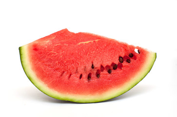 slice of freshly cut watermelon