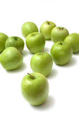 green apples